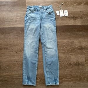 Good American Light Blue Ankle Jeans